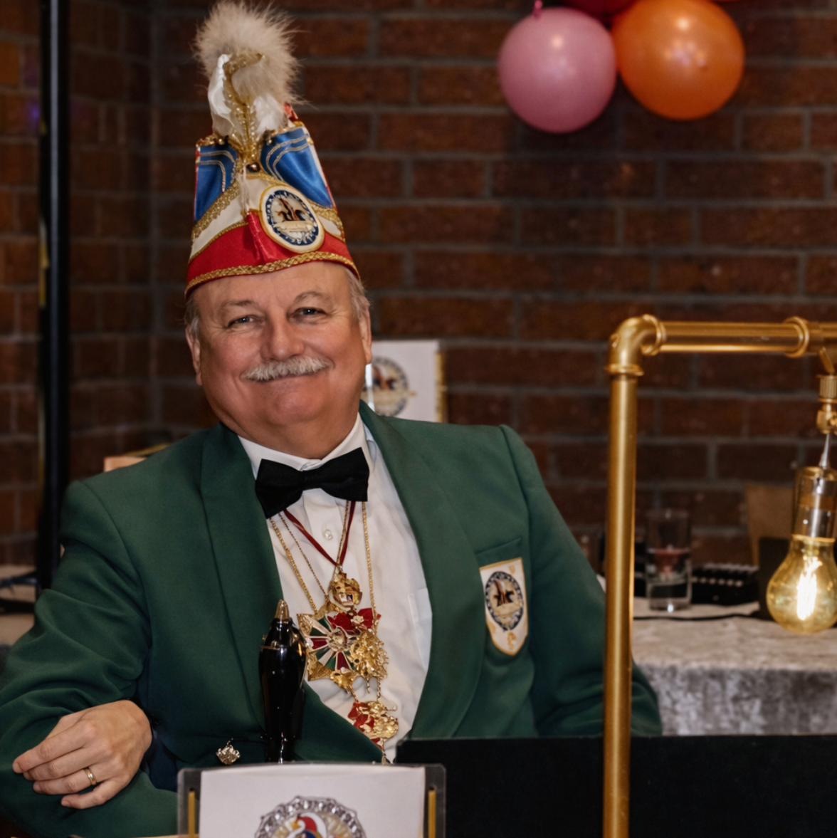 Peter Thalau Sitzungspräsident sindlinger Karnevalverein